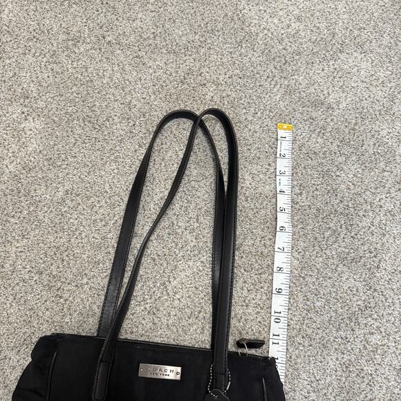 Vintage Coach Neo NEOPRENE Classic Lunch Tote 6240 Black Shoulder Bag Y2K - Picture 5 of 11